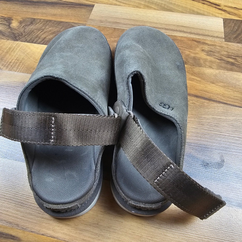 UGG GoldenCoast Clog Burnt Olive Adjustable Strap Unisex Men 7 Women 9 - Picture 8 of 10